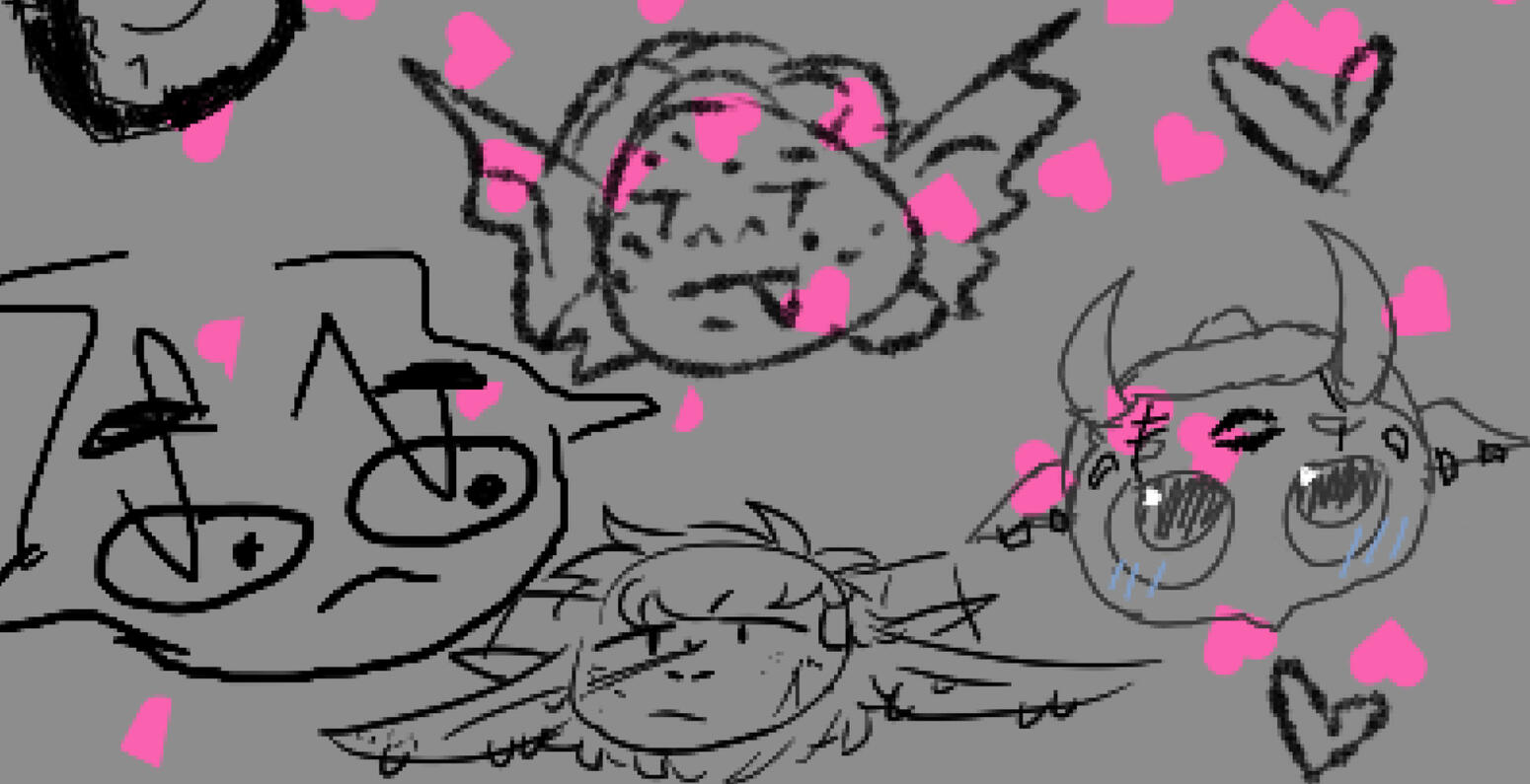 discord doodles with friends
