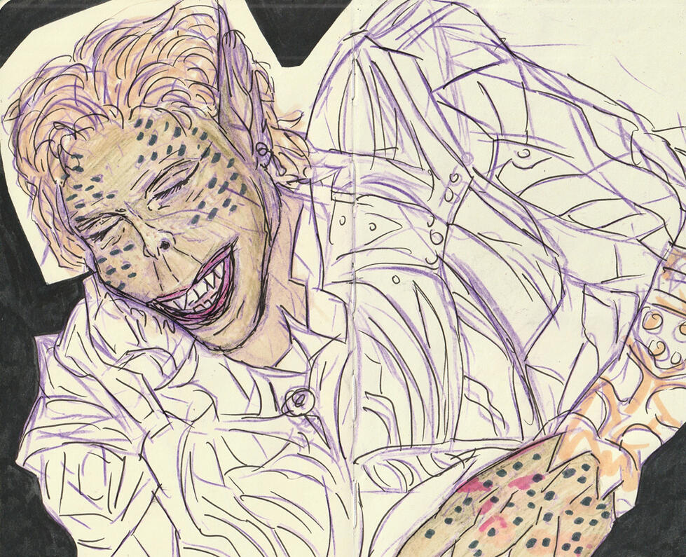 Laughing Tav'asha! (my sketchbook)